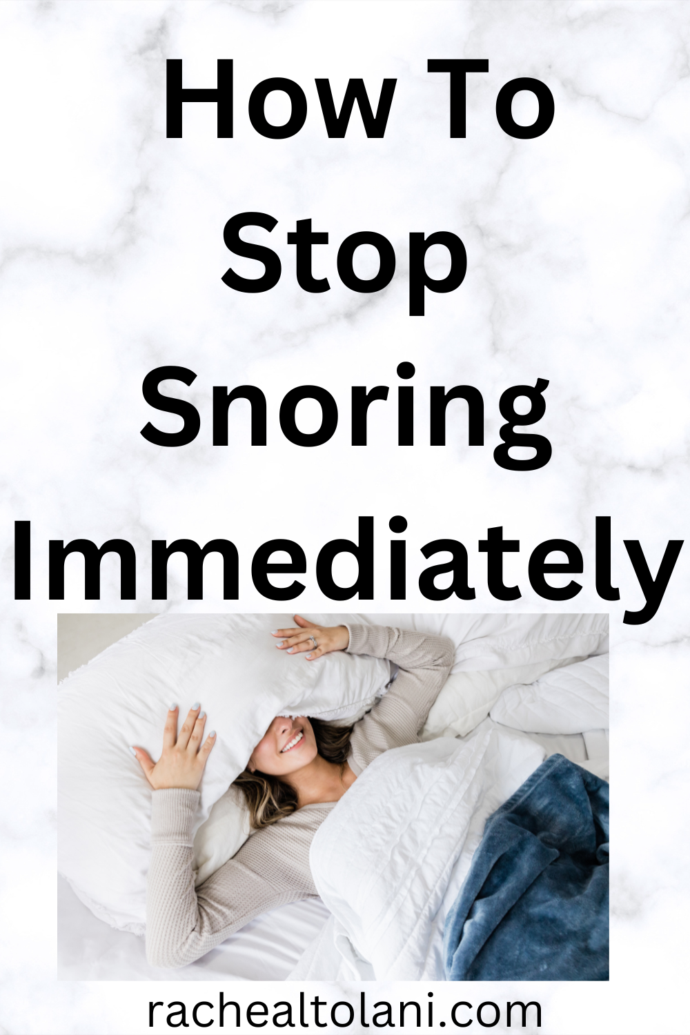 How to stop snoring