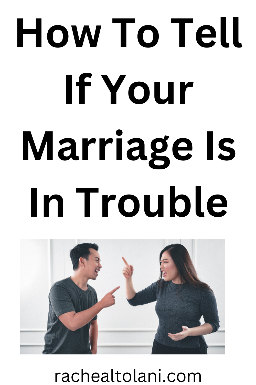 5 Sure Stages of a dying marriage