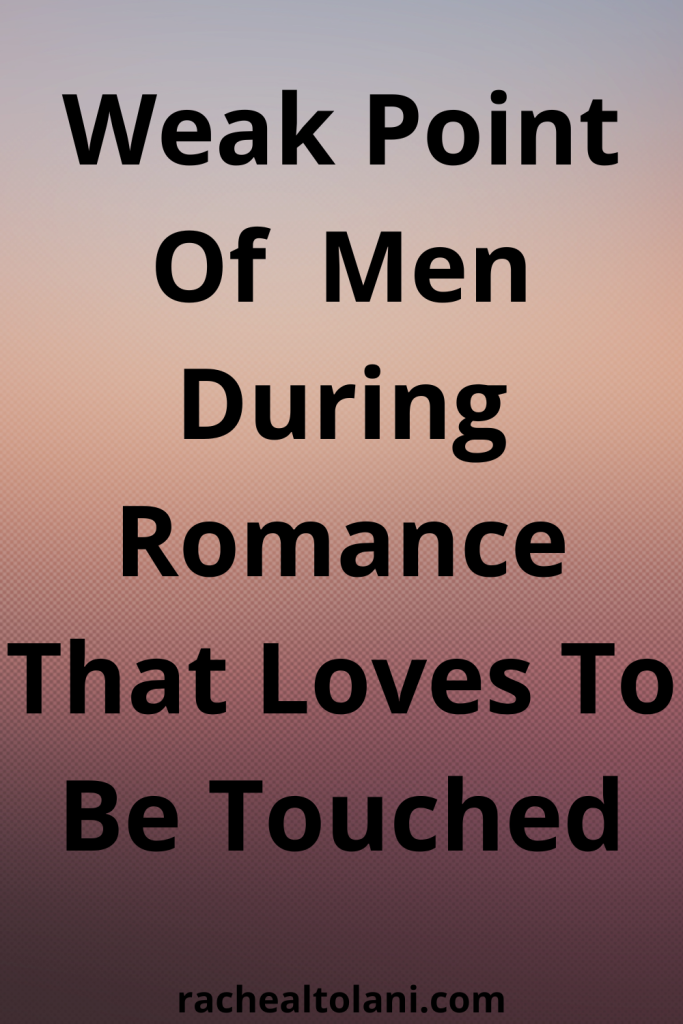 Where men love to be touched