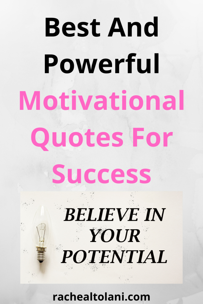 motivational success quotes for students