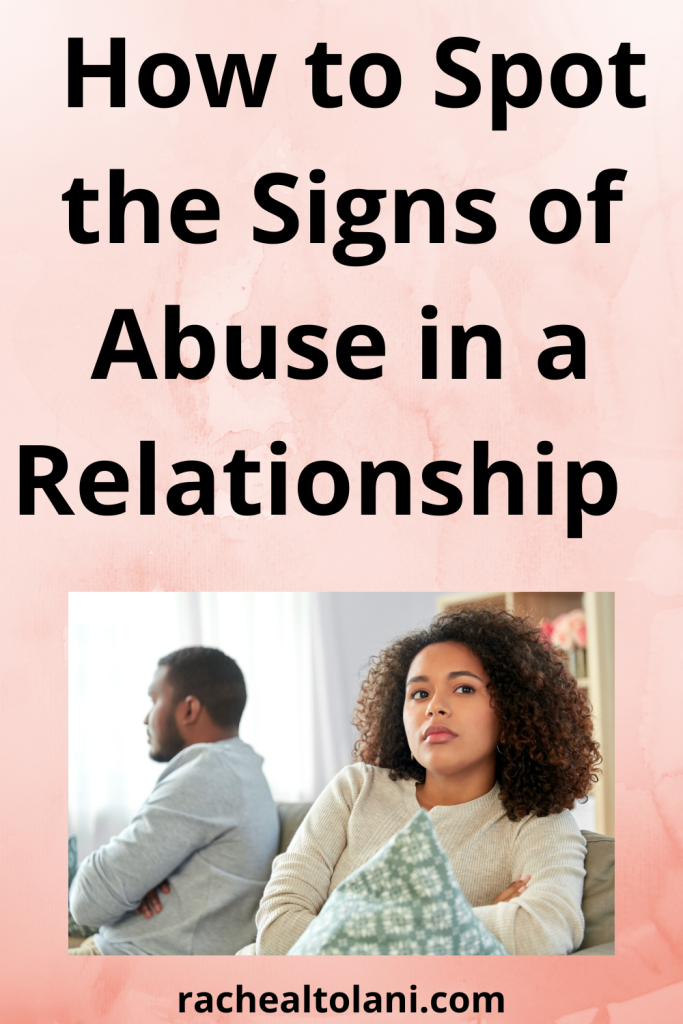 Signs of abuse in a relationship