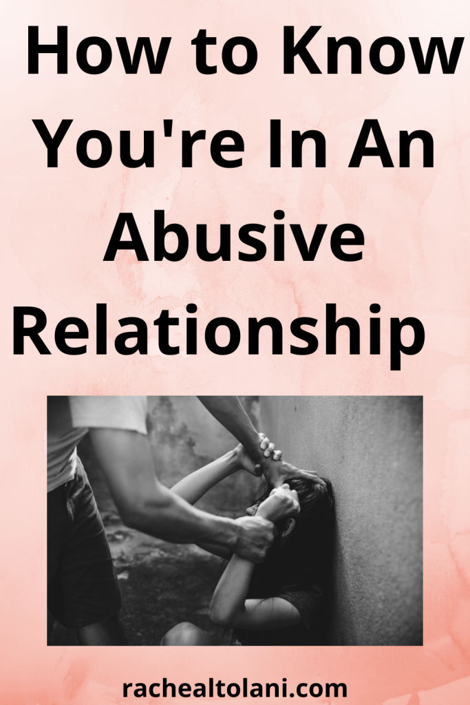 Signs of abuse in a relationship