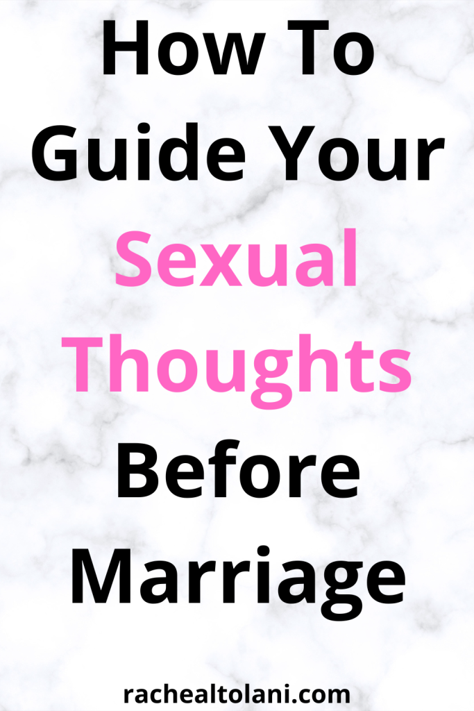 How to control sexual desire before marriage