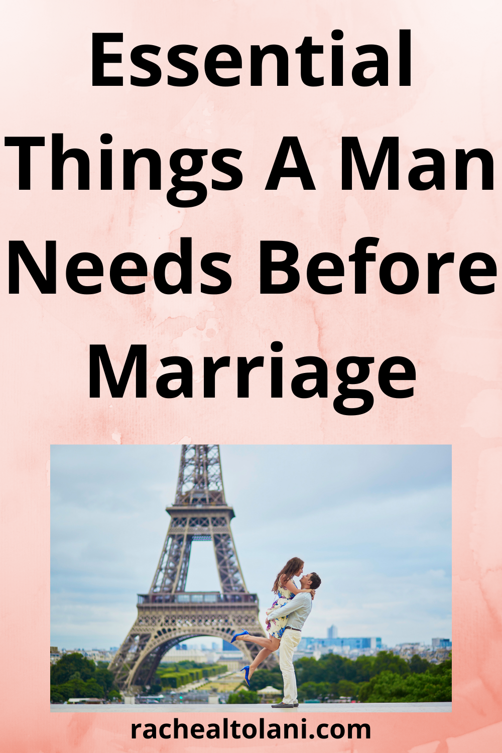 Things a man needs before marriage