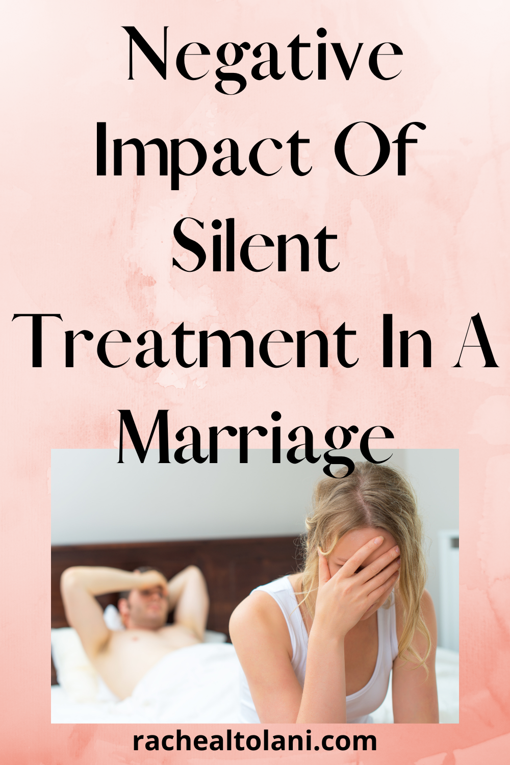 Effect of silent treatment in relationships