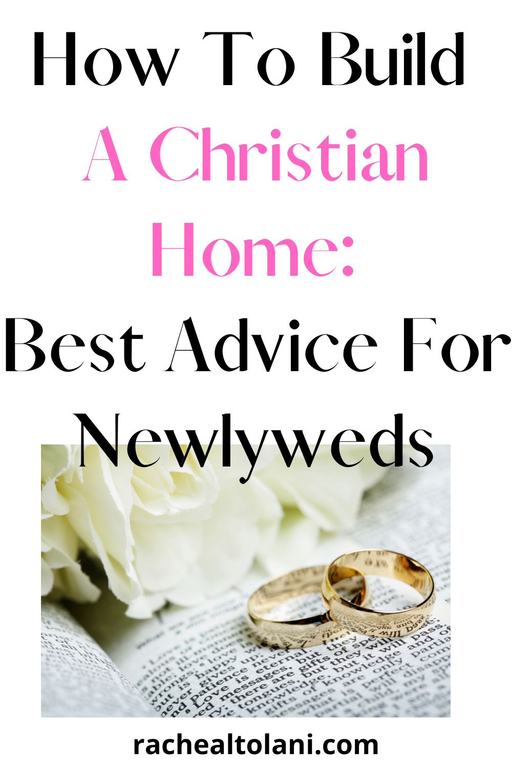 Christian marriage advice for newlyweds