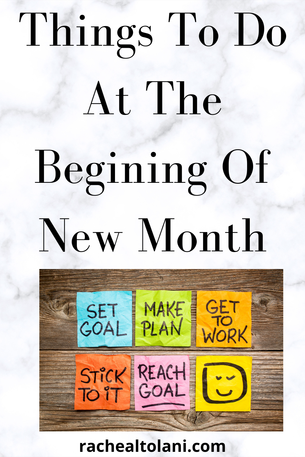 Things To Do At The Beginning Of New Month