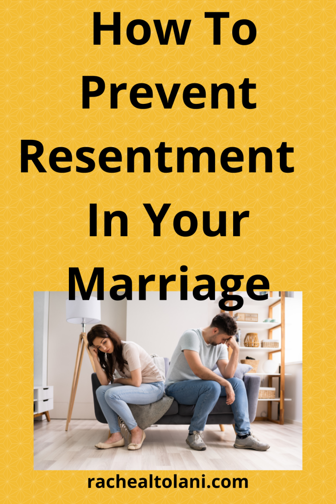 How To Avoid Resentment In Marriage