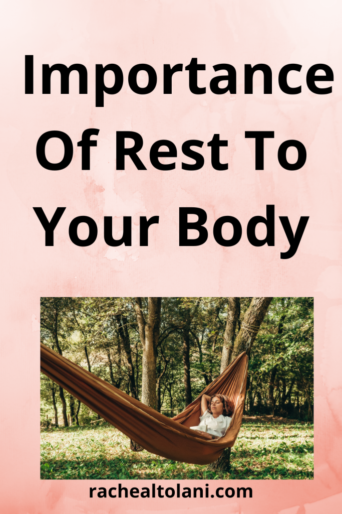 Reasons Why Resting Is Important