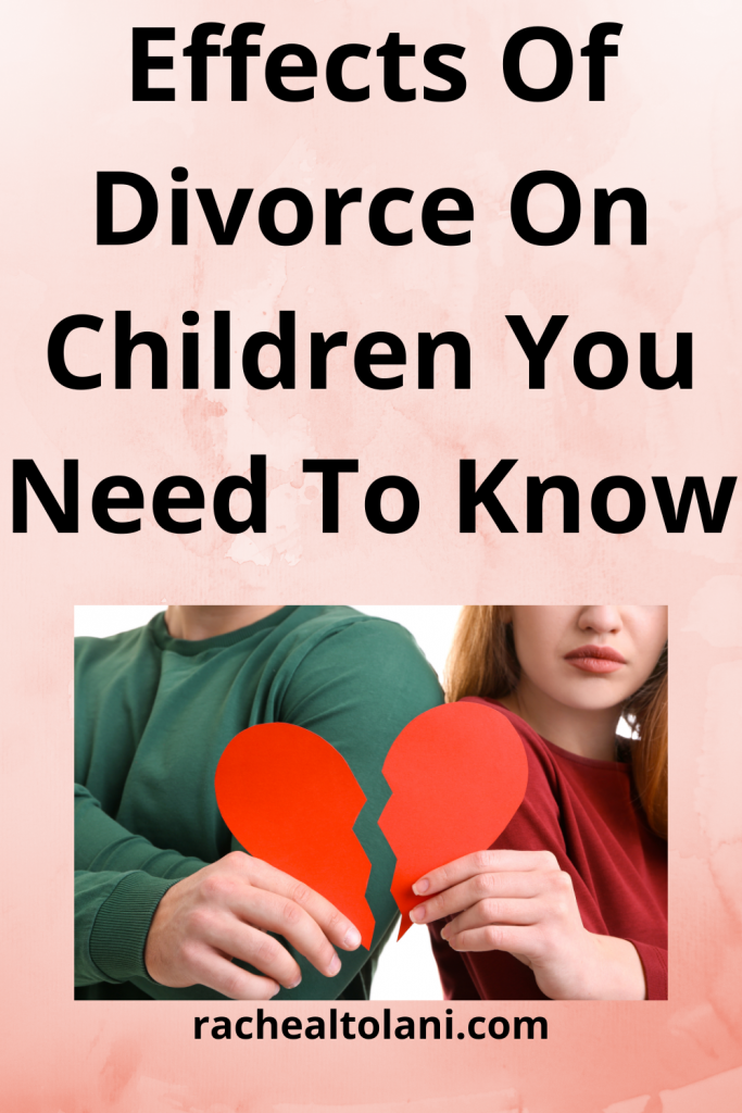 Effects Of Divorce On Children 