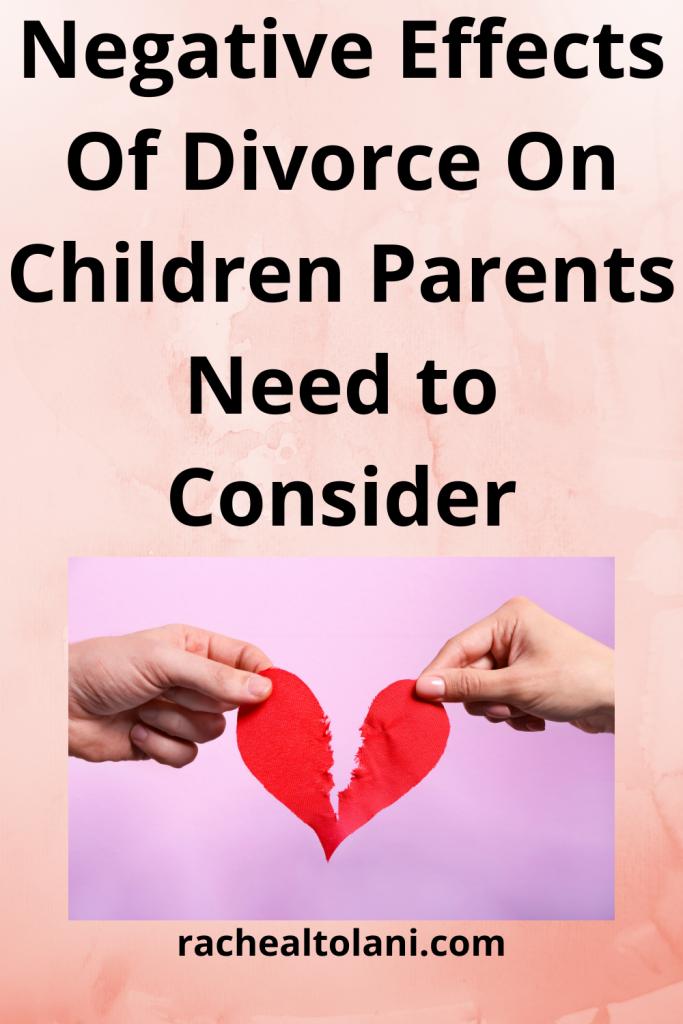 Effects Of Divorce On Children 