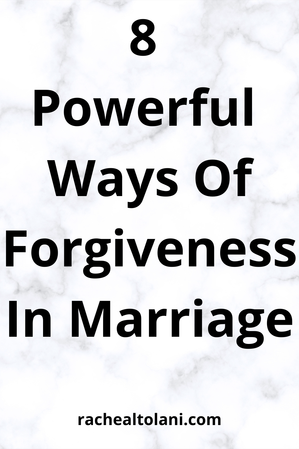Forgiveness In Marriage