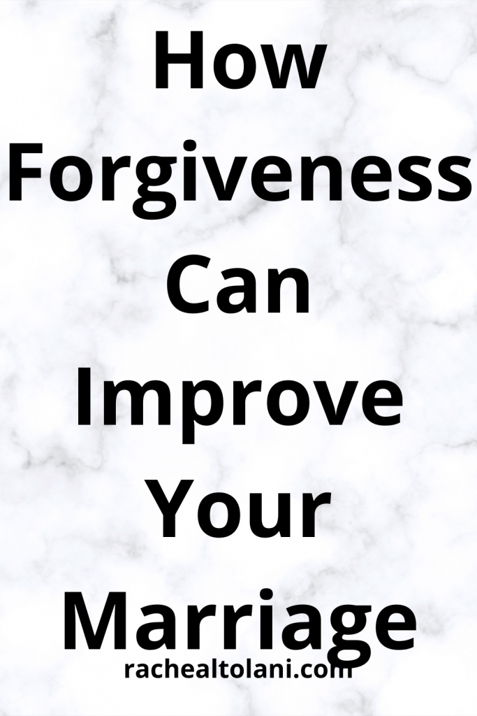 Forgiveness In Marriage