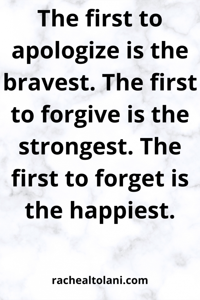 Quotes About Forgiveness In Relationships