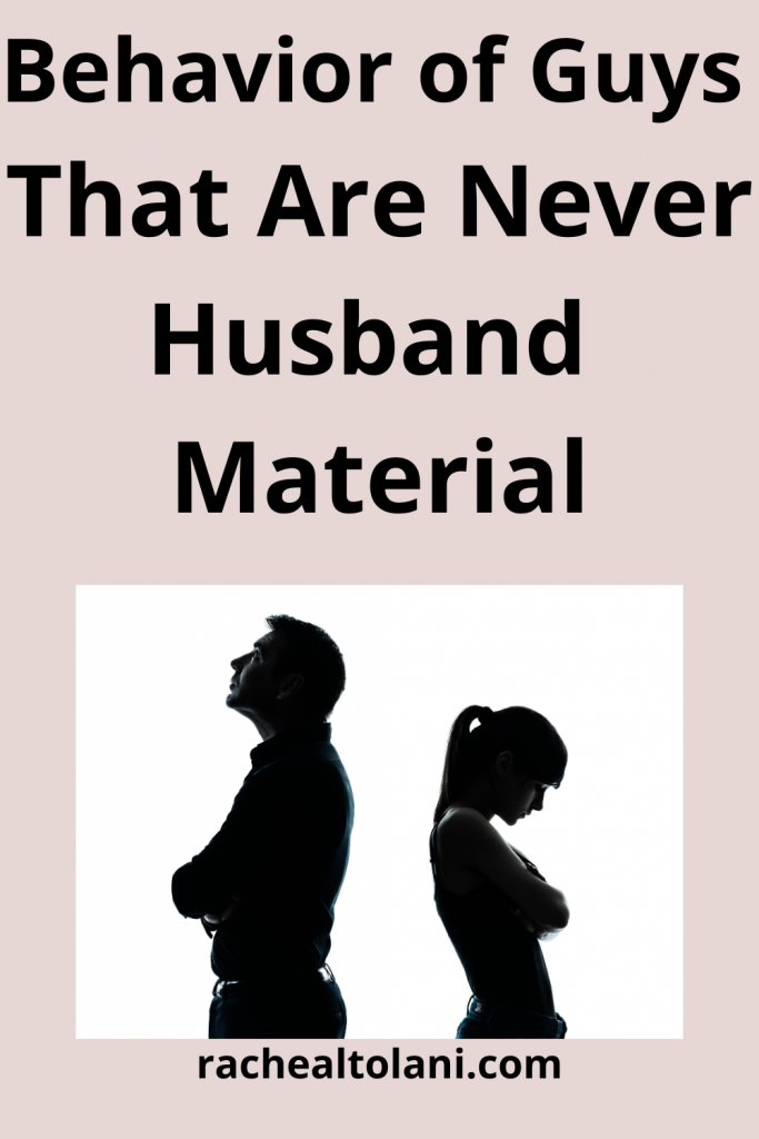Types of Guys That Are Never Husband Material