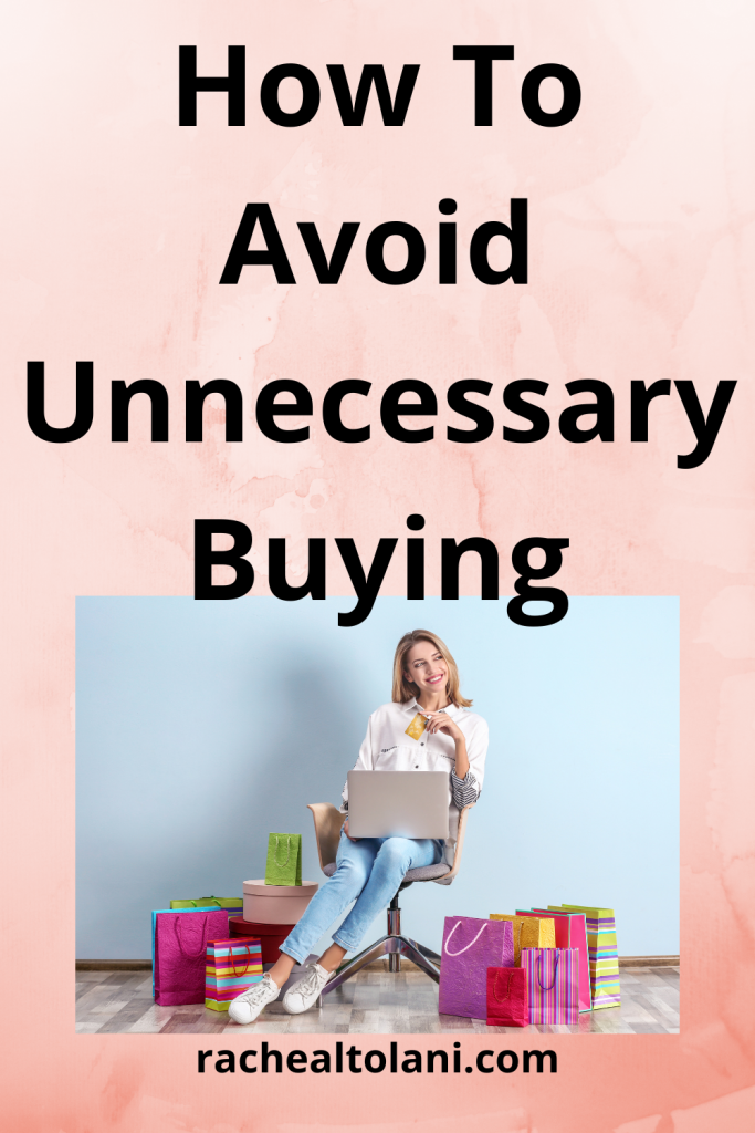How To Avoid Unnecessary Buying