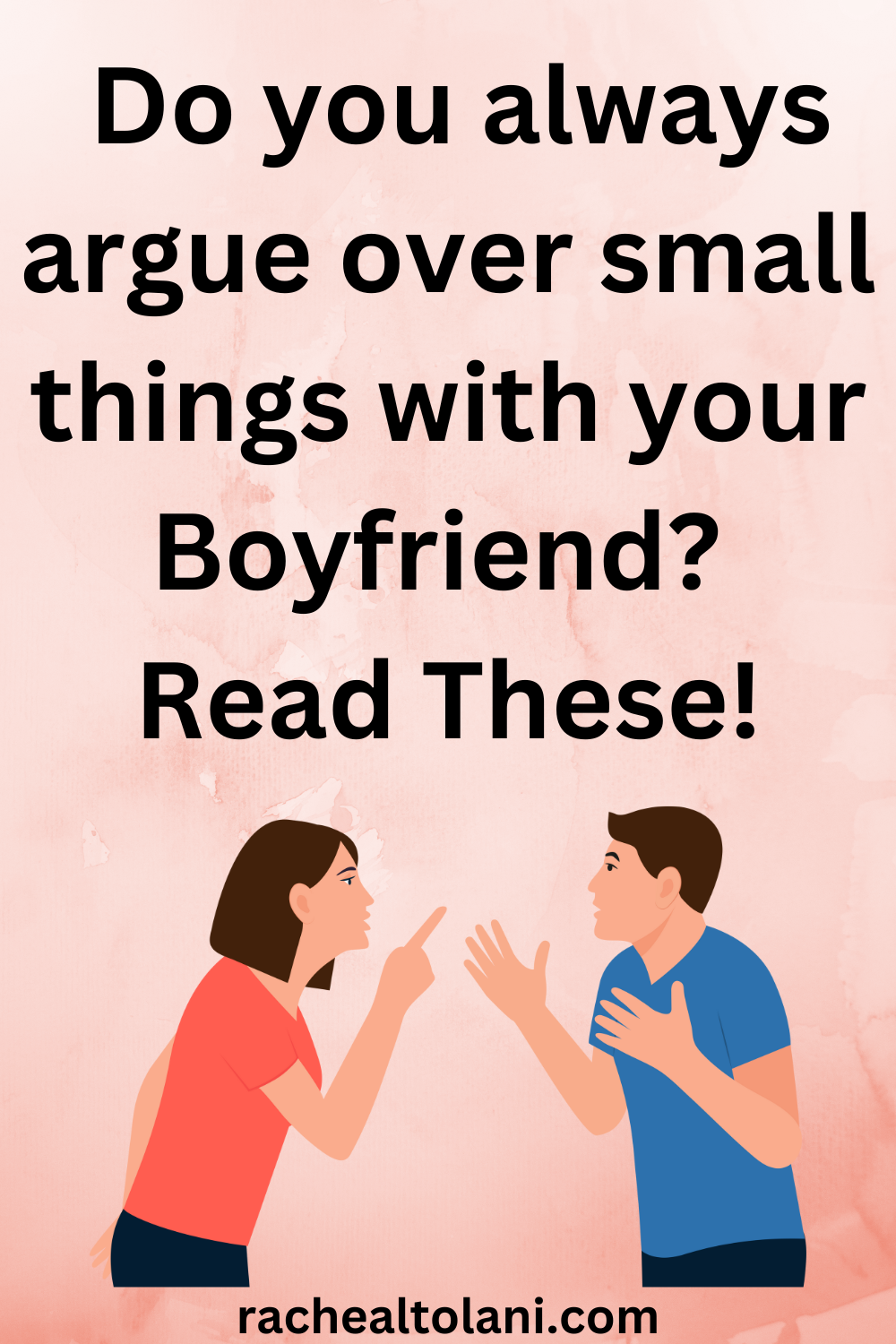 How to stop arguing over small things