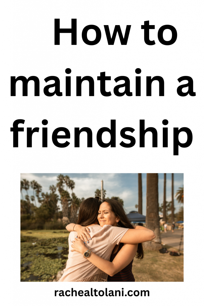 Unless the Lord builds a house, those who build it labor in vain. Psalm 127 1 (31) How to maintain a friendship