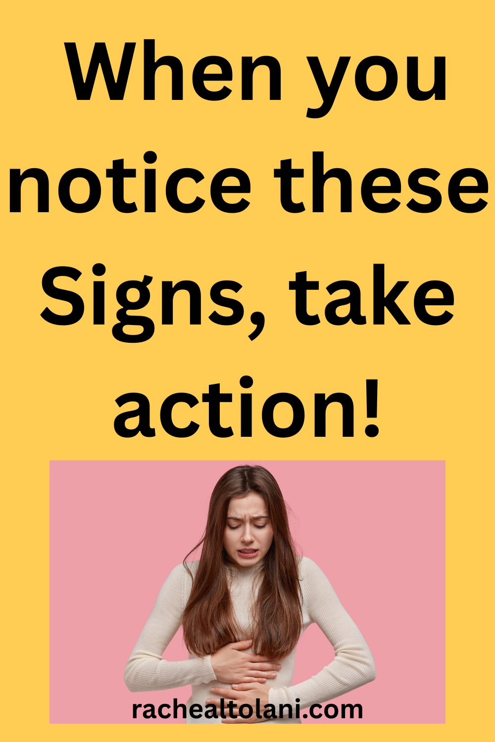 Symptoms women should never ignore