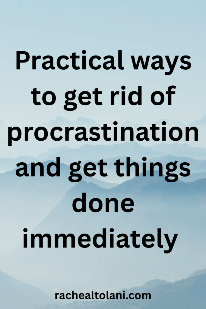 May God Almighty beautify your life. (25) How to break procrastination habits