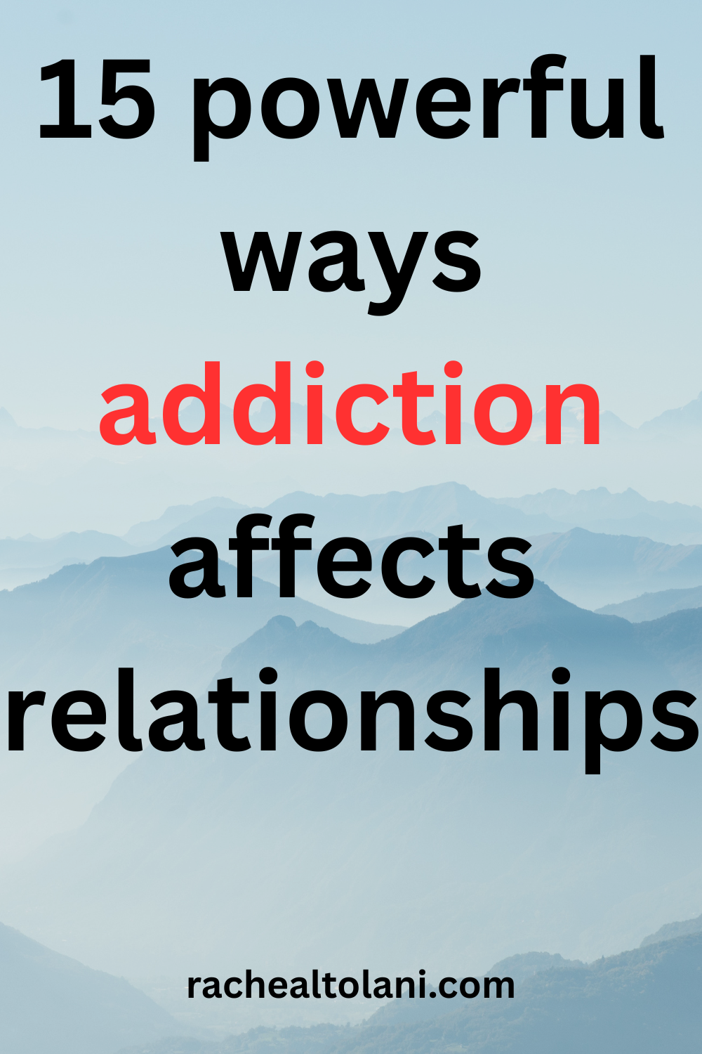 ways addiction affects relationships