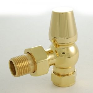 FAR-AG-B faringdon brass radiator valve lockshield