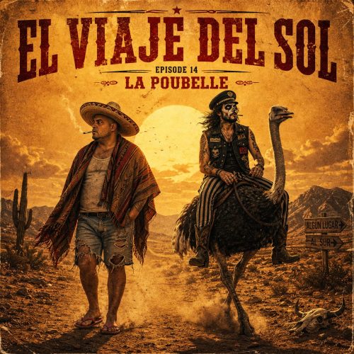 La Poubelle N° 0014 – 13.05.2026 – Smokey & Spaghetti-O & Greasy Pablo – El Viaje del Sol