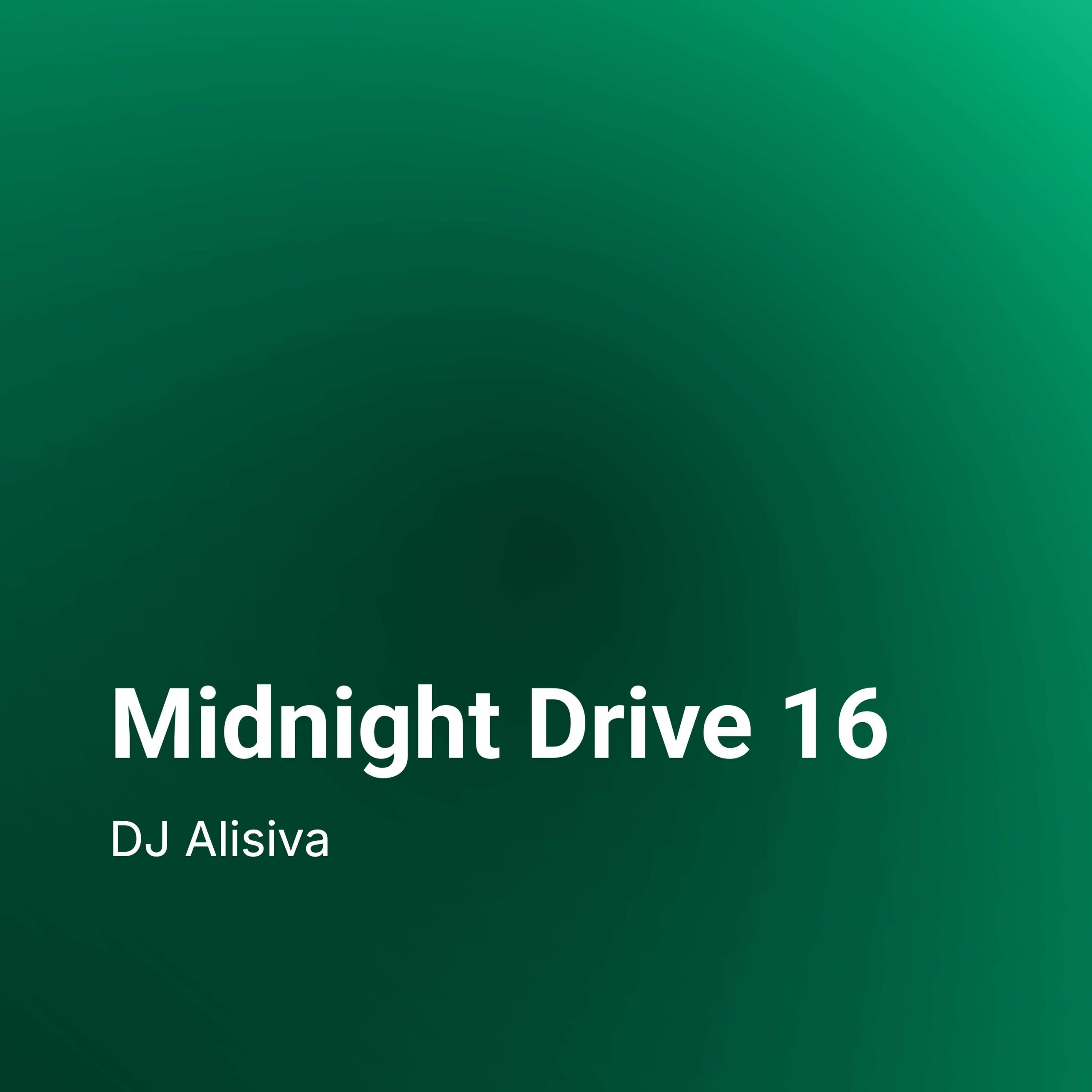 Midnight Drive 016 episode artwork