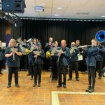 Raufoss Musikkorps spiller i Foajen 1 mai 2023