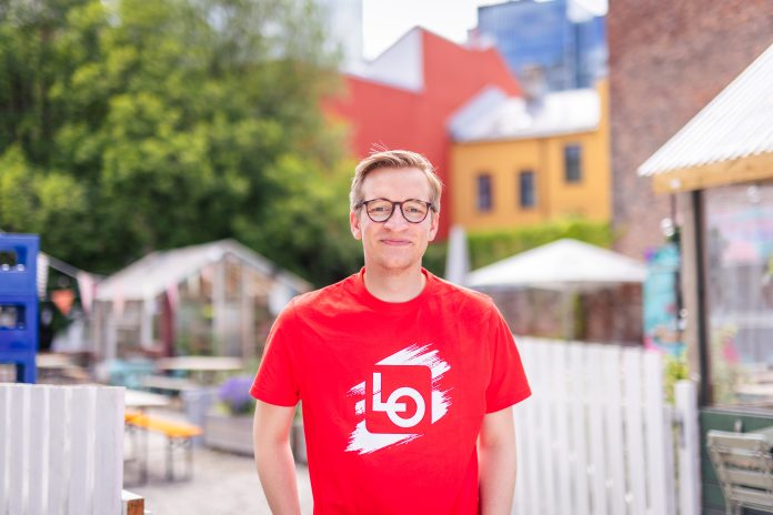 Sindre Hornnes, ungdomsrådgiver i LO.