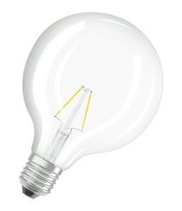 4=40 Watt Ø125 LED Globe standard Filament E27 2.700 K 4052899972797