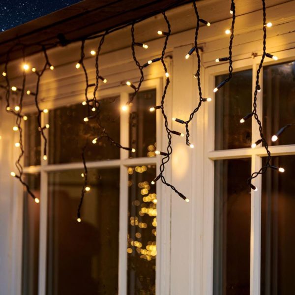 ISKRYSTAL 100 LED lys Sirius Tech-Line L2,5m + 1,5 m. Netledning 45717