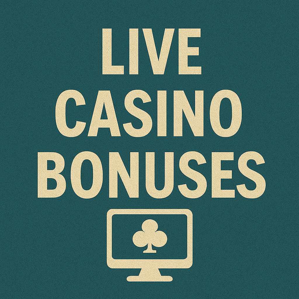 live casino bonuses