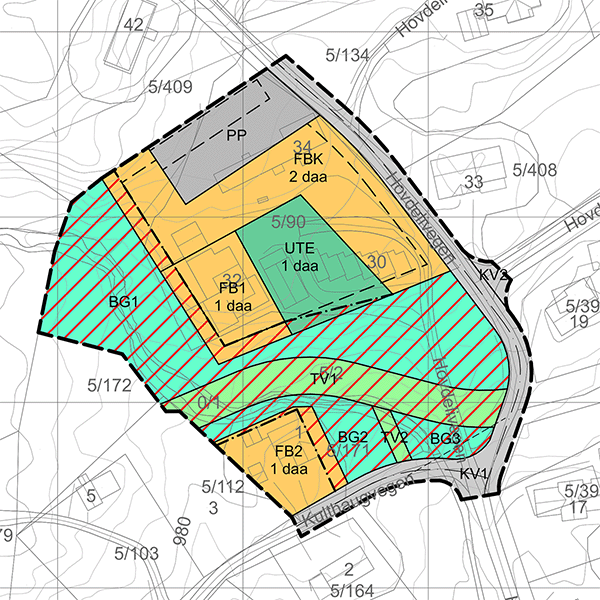 Reguleringsplan Hovdestølen