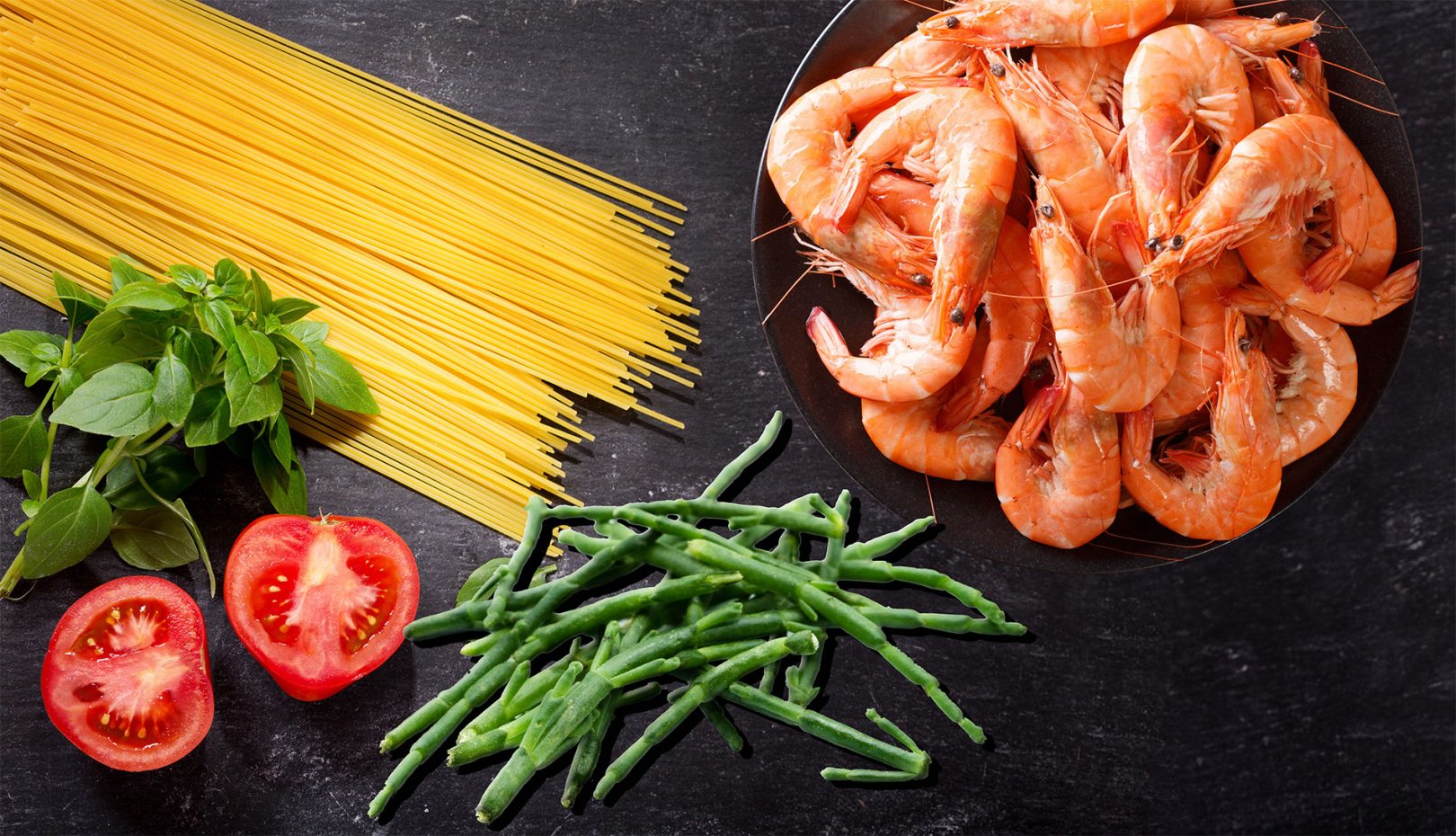 Pasta mit Queller – Verdura di mare Pasta mit Queller – Verdura di mare