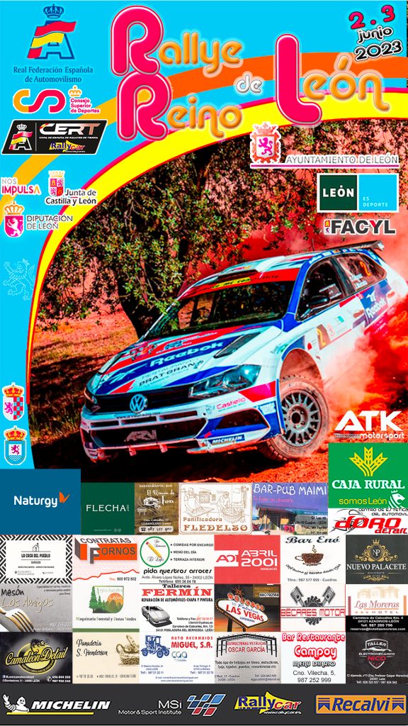 CERT RallyCar: Copa de España de Rallyes de Tierra 2023 Cartel-ayuntamiento-576x1024