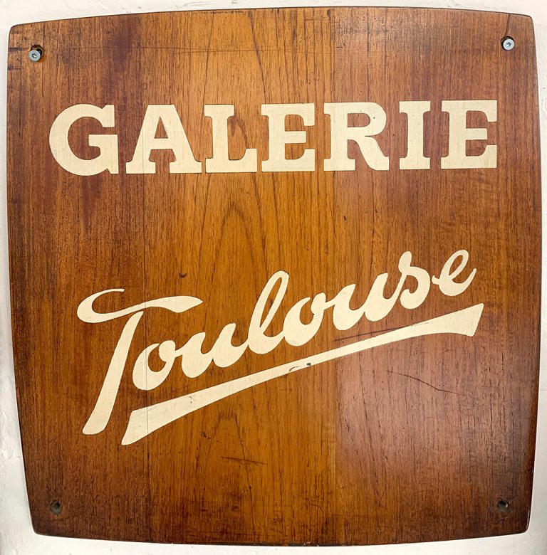 Galerie Toulouse skilt