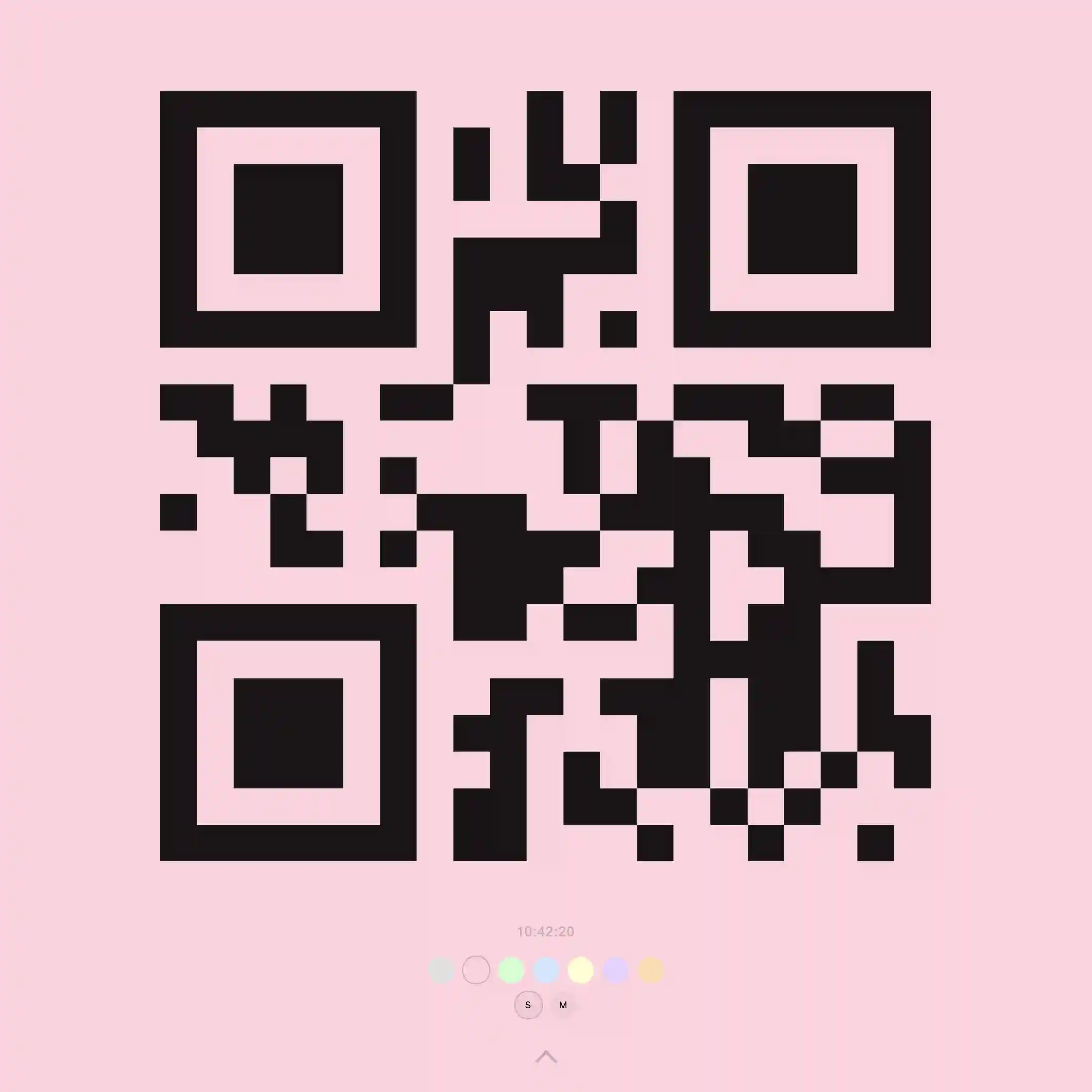 QR-clock. QR-koden firar 30 år 2024. Det här är min hyllning.