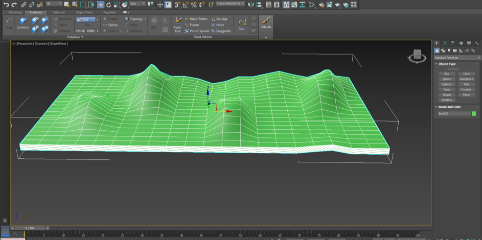 Modelering i 3D-miljö