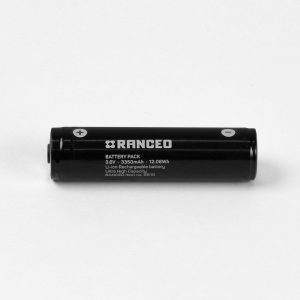 RANCEO - Tilbehør - Accessories - 3350 mAh 3,6V 12,06Wh - PF7R-PF7RP-PH9R Lygte Pandelampe Genopladelig batteri - Flashlight Headlamp Rechargeable Battery - EAN: 5710444981005 art nr: 9810