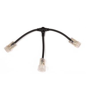 RANCEO - T-Extension - Round plug - Rundt stik - LED Strip Light - See Snake - Construction light - Byggepladsbelysning - Accessories - 5710444955006 - 9550