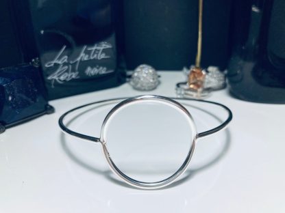 Silver Open Circle Bracelet 2