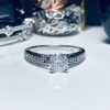 Sterling Silver CZ Solitaire Ring