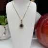 9ct Gold Sapphire and Diamond Necklace 3
