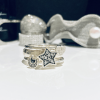 Stacking Rings Star and Horseshoe Ring