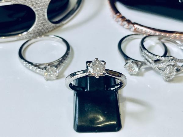 0.50ct 6 Claw Solitaire Platinum Engagement Ring