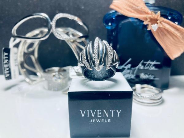 Viventy - Sterling Silver Zig Zag Ring 3