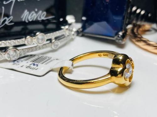 Viventy - Gold Plated Flower Ring