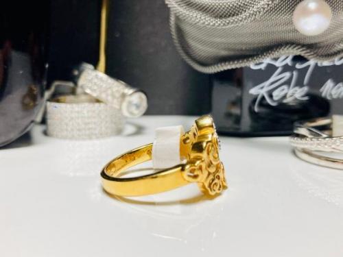 Viventy - Gold Plated Roses Ring