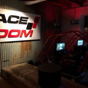 Race Room racing vid Rappens lada